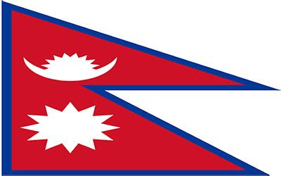 Nepal is the only country in the modern world that does not have a rectangular national flag. Nepal National Flag 150 x 90cm Order Online Today ...