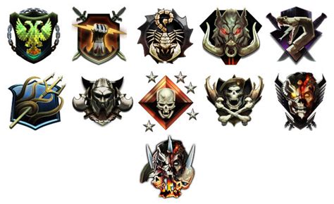 Troféus e Games Call of Duty Emblemas Prestiges