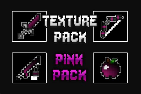Minecraft Pvp Texture Pack Pink Pack 1718 No Lag 60 Fps