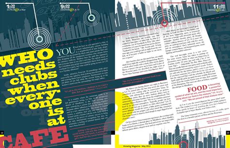 Interesting Magazine Layouts Magazine Layout Magazine Layout Design