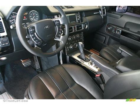 2010 Range Rover Black Interior