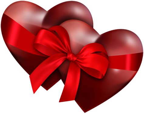 Png, psd, hearts for st. Library of two heart clip freeuse download png files ...