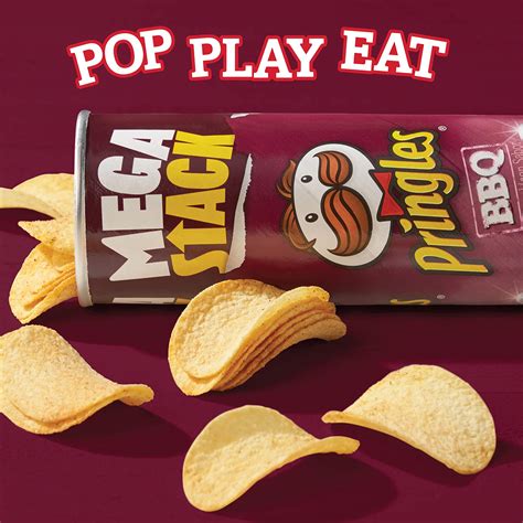 Pringles Potato Crisps Chips Bbq Flavored Mega Stack 71oz Can Buy
