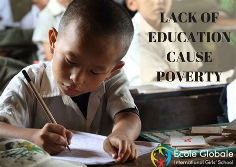 How Does The Lack Of Education Cause Poverty