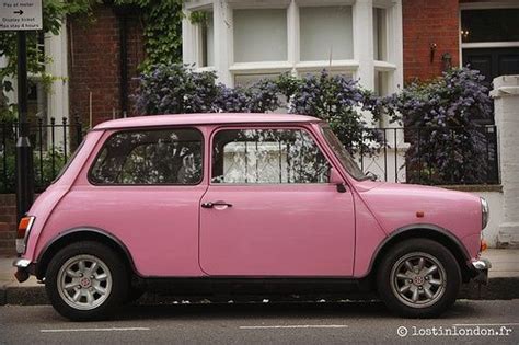 Pink Mini Cooper In London British Stuff Pinterest Pink Mini