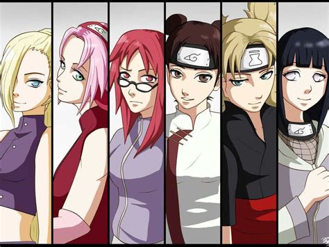 Les Personnages F Minins Les Plus Populaires De Naruto