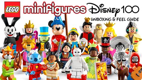 Lego Disney Collectible Minifigures Series Unboxing Feel Guide