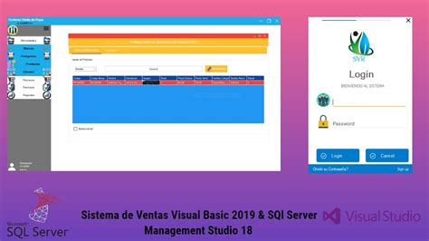Sistema De Ventas Visual Basic 2019 And Sql Server Management Studio 18
