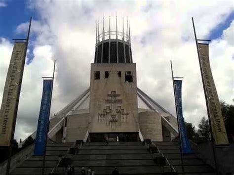 The cathedral church of christ, liverpool, contains the heaviest and highest ringing peal of bells in the world. Bells ringing at Liverpool Metropolitan Cathedral - YouTube