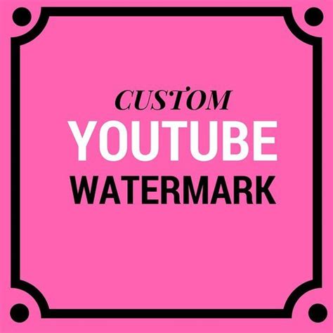 Custom Youtube Watermark Branding Channel Art By Epartnersstudio My