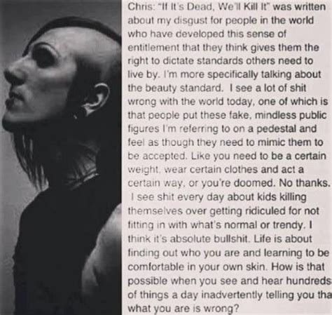 Chris Motionless On The Meaning Behind If Its Dead Well Kill It