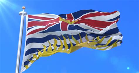 British Columbian Flag Stock Video Footage 4k And Hd Video Clips