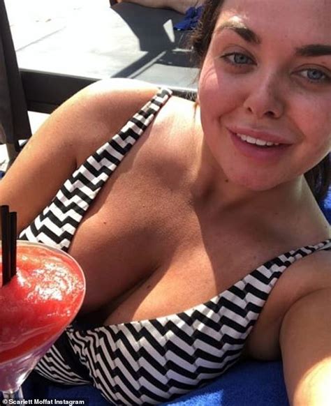scarlett moffatt she gets into a very heated row while celebrating her 29th birthday daily