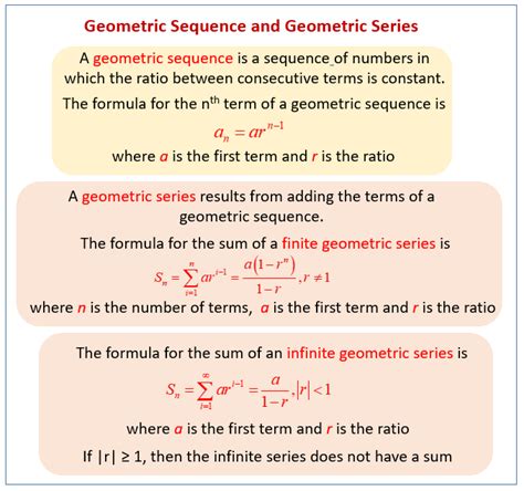 Geometric Sequence Equation Formula Tessshebaylo