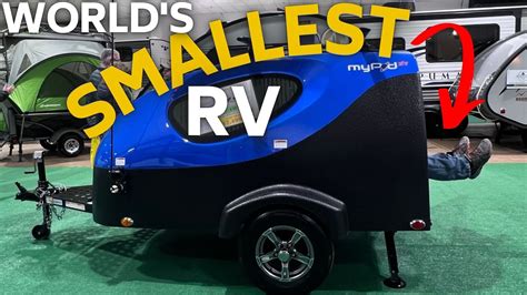 Worlds Smallest Camper You Can Tow With A Car Youtube