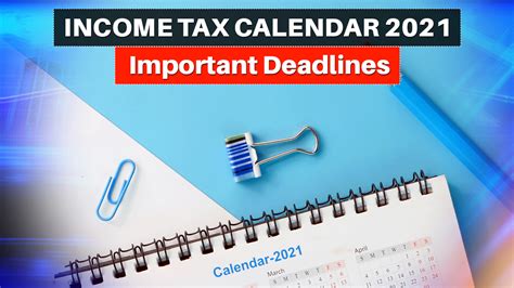 This comes as welcome news as the country's lockdown has affected millions of malaysians with. Income Tax Calendar released for 2021: Check important ...