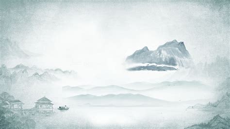 Chinese Style Ink Painting Background Psd Picture Free Download Free