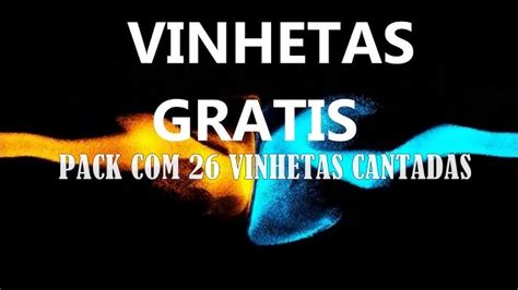 Pack 26 Vinhetas Cantadas Neutras Minha Rádio Web