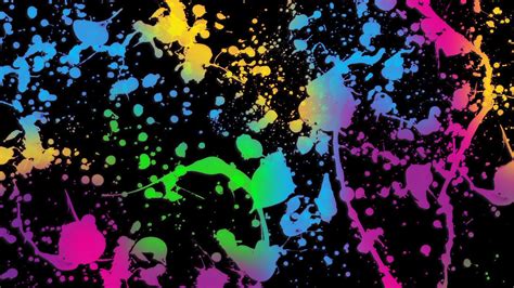 Neon Paint Splatter Wallpapers Top Những Hình Ảnh Đẹp