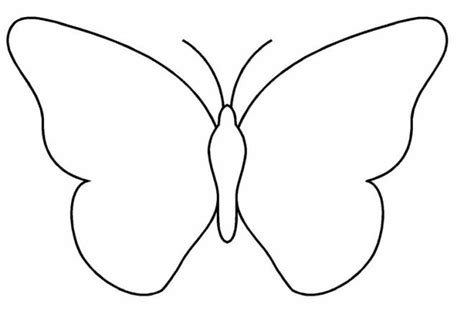 Coloriage Papillon Facile D Couper