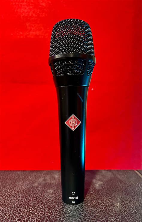 Neumann Kms 105 Handheld Supercardioid Condenser Microphone Reverb