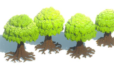 Tree Voxel Ultra Detailed 3d Trees Unity Asset Store