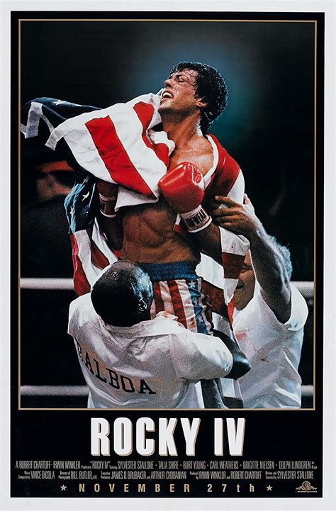 Movie Poster Rocky Iv 1985 24x36 Amazonca Home
