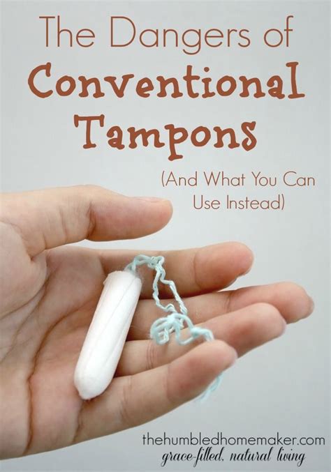 The Dangers Of Conventional Tampons And What You Can Use Instead