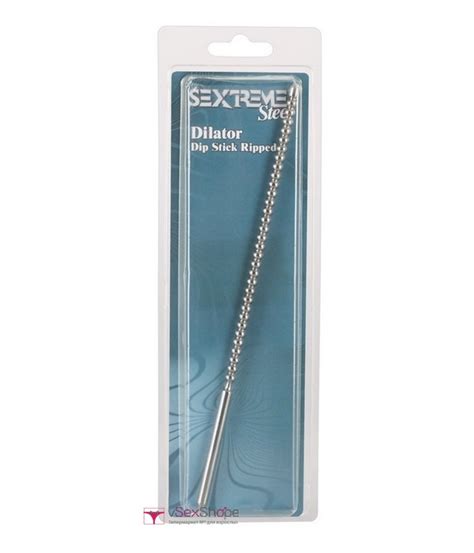 Уретральный плаг Sextreme Dilator Dip Stick Ripped купить БДСМ