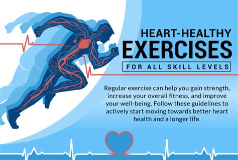 It is commonly believed that the way toward being healthy is by doing the workout. Heart-Healthy Exercises for All Skill Levels [Infographic ...