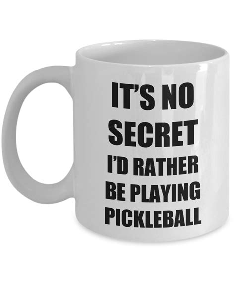 Pickleball Mug Sport Fan Lover Funny T Idea Novelty Gag Coffee Tea Cup This Funny Text