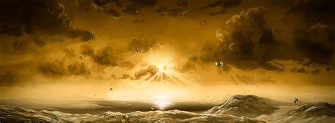 Rain On Titan Moon Of Saturn With Methane Atmosphere And Cycle