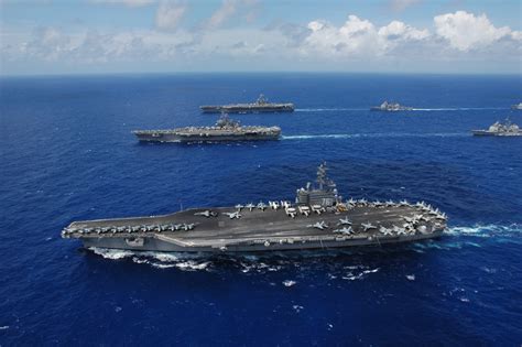 Us Navy Deploys Six Aircraft Carriers To High Profile Regions Ctn News