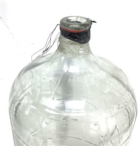 Lot Vintage 5 Gallon Glass Water Jug Carboy