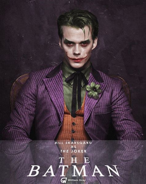 Joker Batman Joker Suit Joker Bill Skarsgard