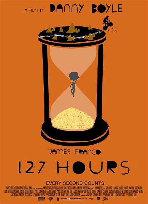 127 hours film movie illustration alternative poster graphicart graphic art 영화 포스터