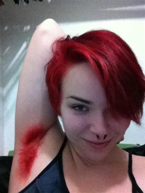 Dyed Red Hair On Tumblr