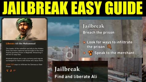 How To Breach The Prison Assassins Creed Mirage Jailbreak Mission