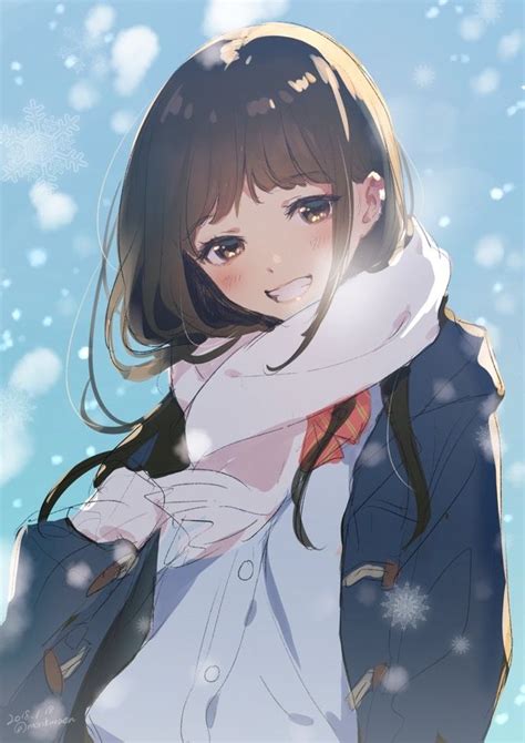283 Best Anime Winter ☕♨ Images On Pinterest Anime Art