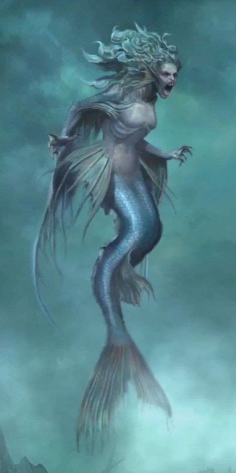 Pin By Casey Bauers On Bfa Scary Mermaid Evil Mermaids Dark Mermaid