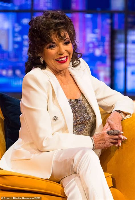 A strong woman who is always beautiful, chic and full of energy with a charisma that has turned her into an international star. Dame Joan Collins, 87, talks about her 'tough' 70-year ...