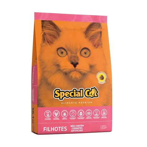Ração Special Cat Premium Para Gatos Filhotes 1kg Agropecuária Pato Roco
