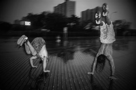 Flipping Out Handstand Nyc Flash X100f Coneyisland Blackan Flickr
