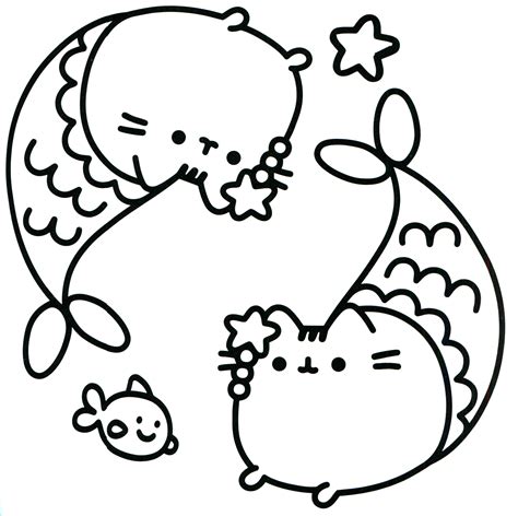 Pusheen Coloring Pages Printable Customize And Print