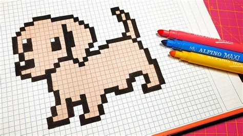 Handmade Pixel Art How To Draw A Cute Puppy Pixelart Images And