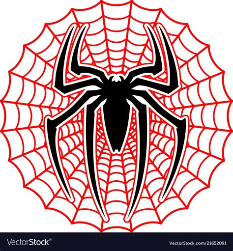 Spider Man Outline SVG