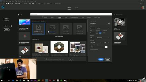 Adobe Photoshop Cc 2017 5 User Interface Beginners Tutorial Youtube