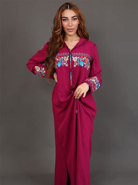 Jellaba Moroccan Jellaba Embroidered جلابه مغربيه مطرزه Kaftans From