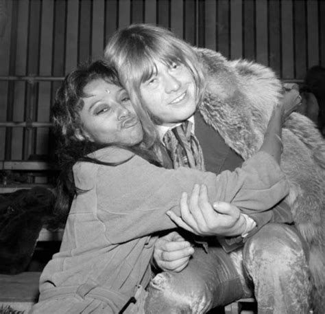 Intimate Photos Of Donyale Luna And Brian Jones During Rehearsals For