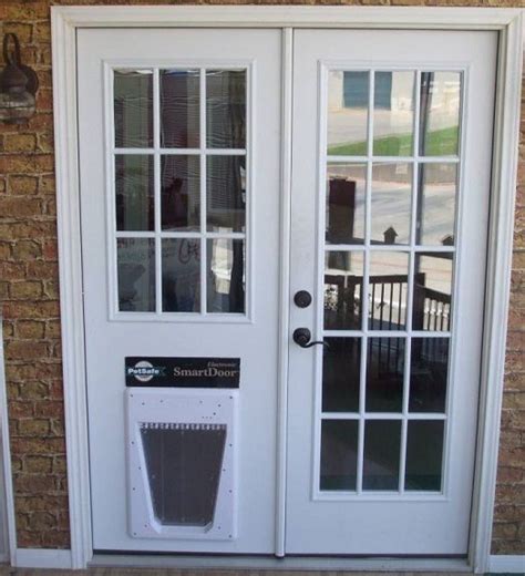 Petsafe sliding glass cat and dog door insert. french doors with dog door | Sliding glass dog door, French doors, Sliding glass door